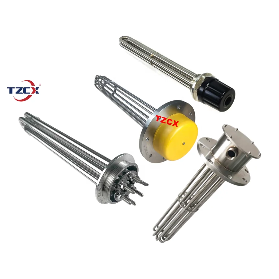 Электрический трубчатый нагревательный элемент TZCX для бойлера/жидкости с сертификатом CE