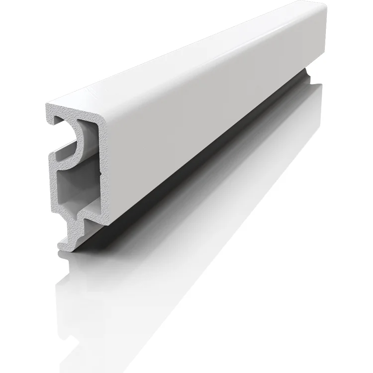 High Quality New Design Upvc Conch Lead Free Rectangular Pvc Chamfer Polish H Shaped Plastic Extrusion Profile