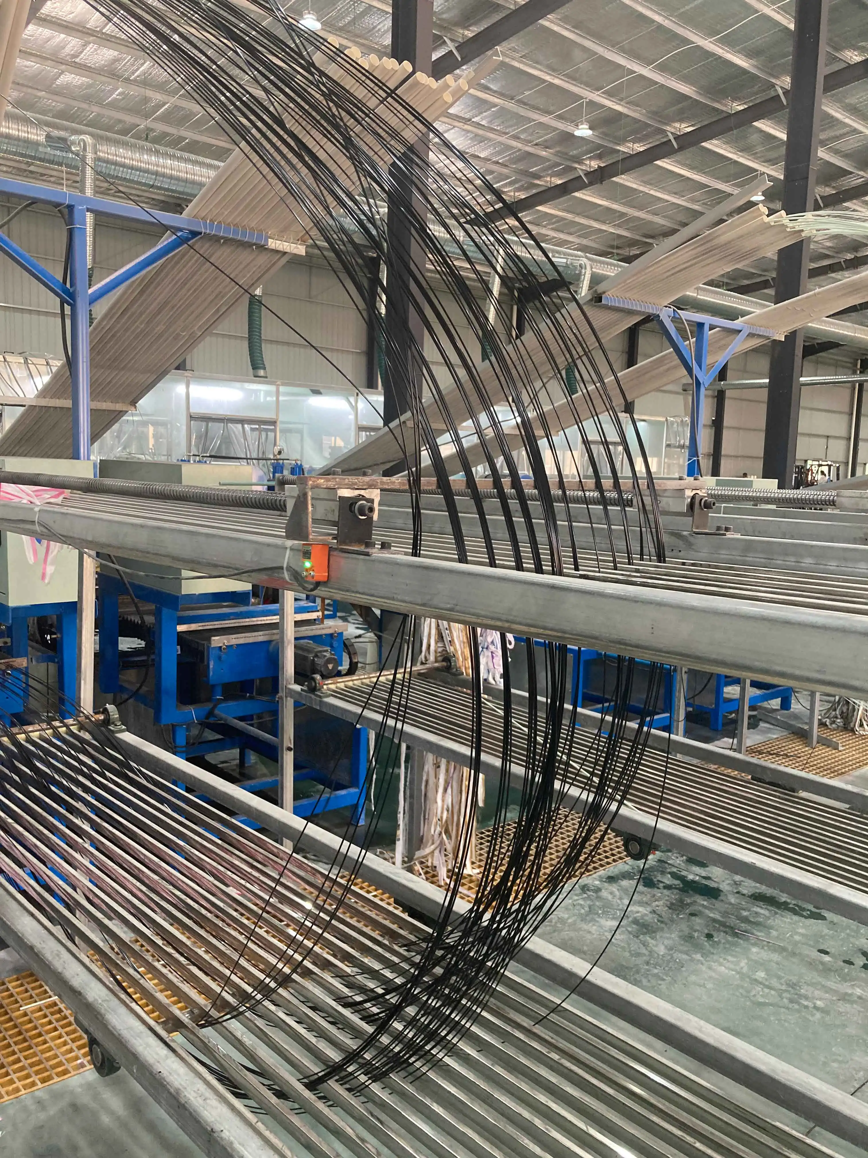 Black Tapered UV Resistance hollow frp Plastic Fiberglass Reinforced Rods Fiberglass Tent pole rod for Beach Tent ribs