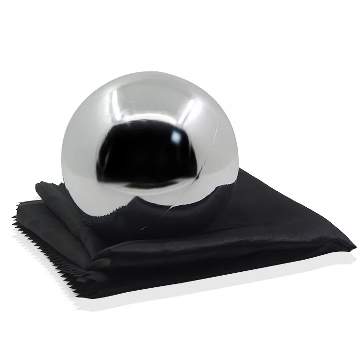 BrilliantMagic Silver Magic Ball Levitation Trick Float Ball Toy for Magic Performance Prop