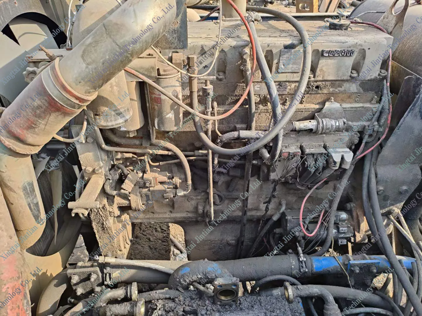 Used Excavator Parts Complete Motor QSB QSL NT855 QSM11 4BT 6CT 6BT Diesel Engine For Sale