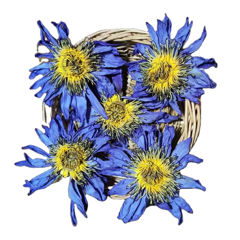 Natural Herbal Blue Lotus Dried Tea Blue Lotus Herbal Tea