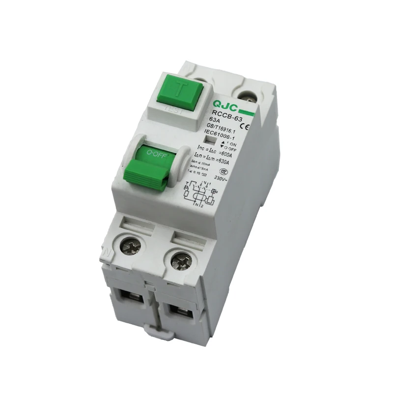  4P RCCB-63 остаточный ток автоматический выключатель AC 230V/415V 50/60Hz