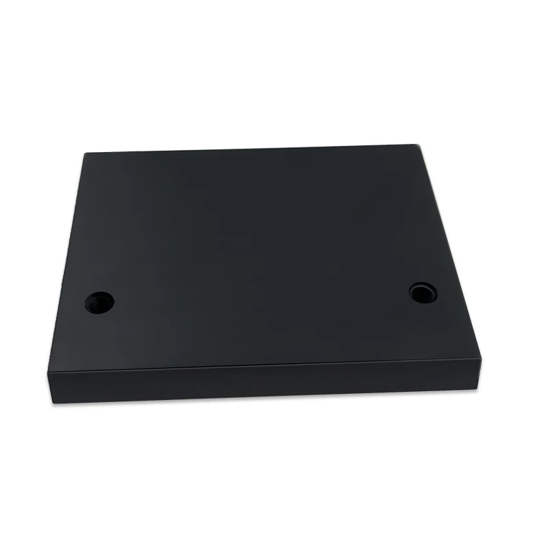 ESD Black PF Plate for 3/4 Axis CNC Milling Tapping for Baffle Manufacturing with Steel Brass Stainless ABS Metal Parts