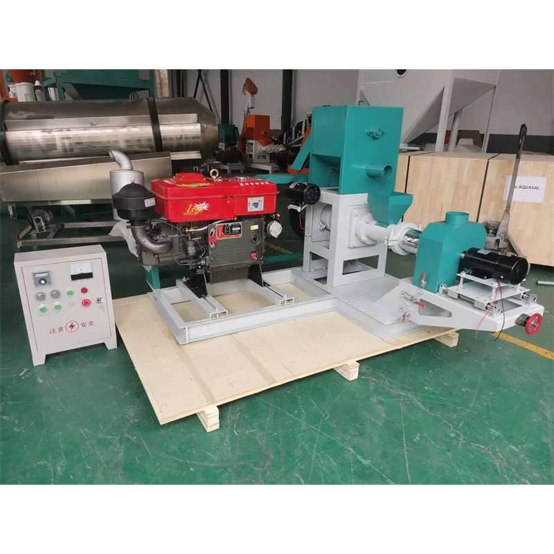 Floating Fish Pellet Machine 0.12-0.15Ton Per Hour Poultry Poultry Feed Production Machine Ornamentall