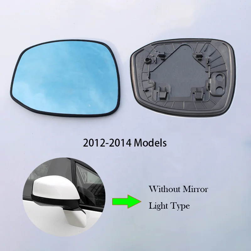 1 пара боковых зеркал заднего вида синие стеклянные линзы для HONDA CIVIC 2006-2020 четыре типа широкоугольный обзор антибликовое крыло дверного зеркала