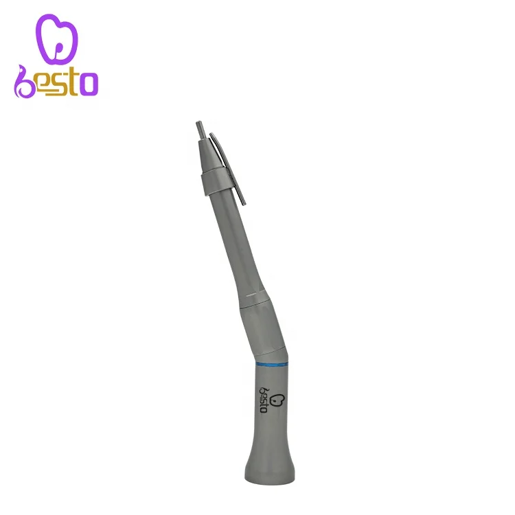 Dental 20 Degree Surgery Straight Handpiece Dental Low Speed Implant Handpiece Stainless Steel Body Dentistry Equipment