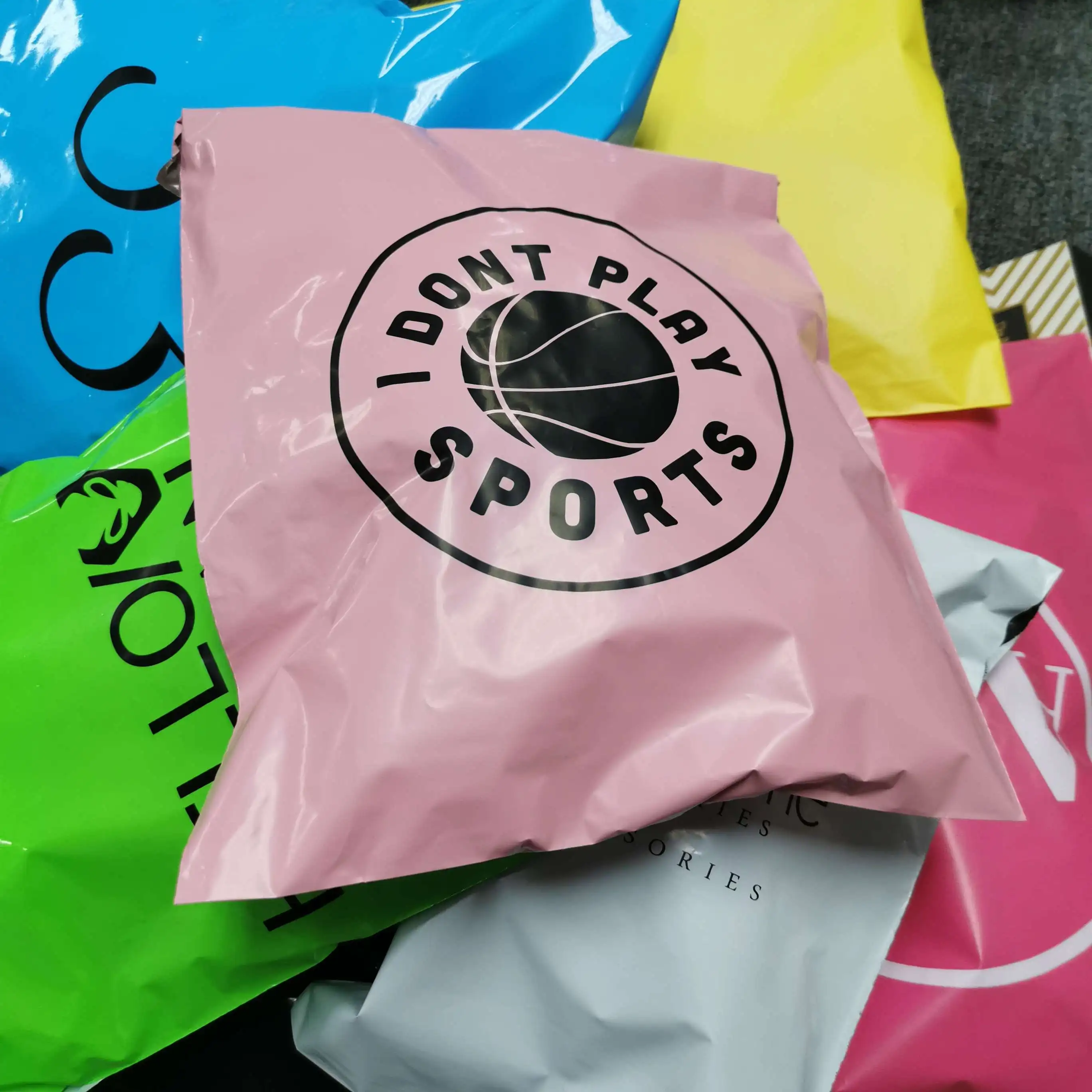 custom polly mailer bags for clothes plastic custom mailing bag with logo shipping bag