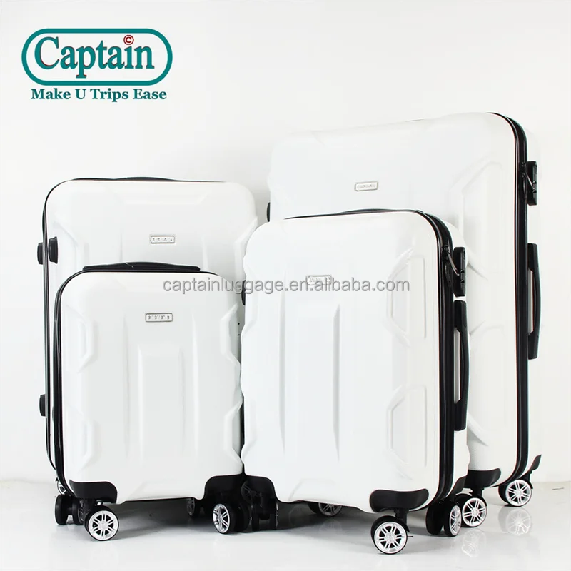 ABS 360 Degree Hard Side Travel Style Suitcases Blue Trolley Luggage Bag Set Carry On Luggage 4pcs set in 16 20 24 28 inch