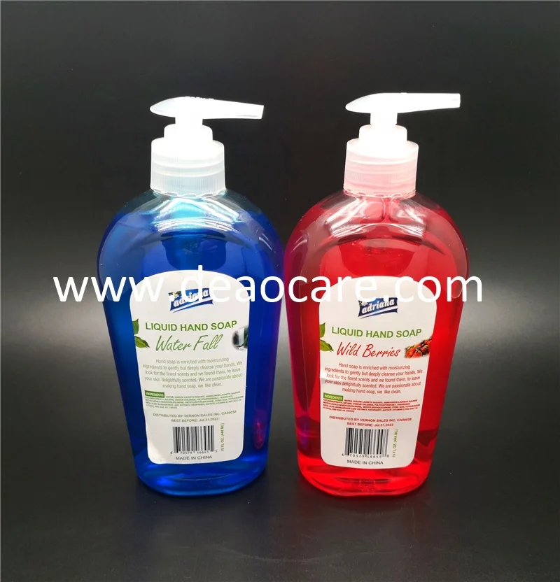 Wholesale 500ml Hand Wash Liquid Soap with Competitive Price natural ingredient