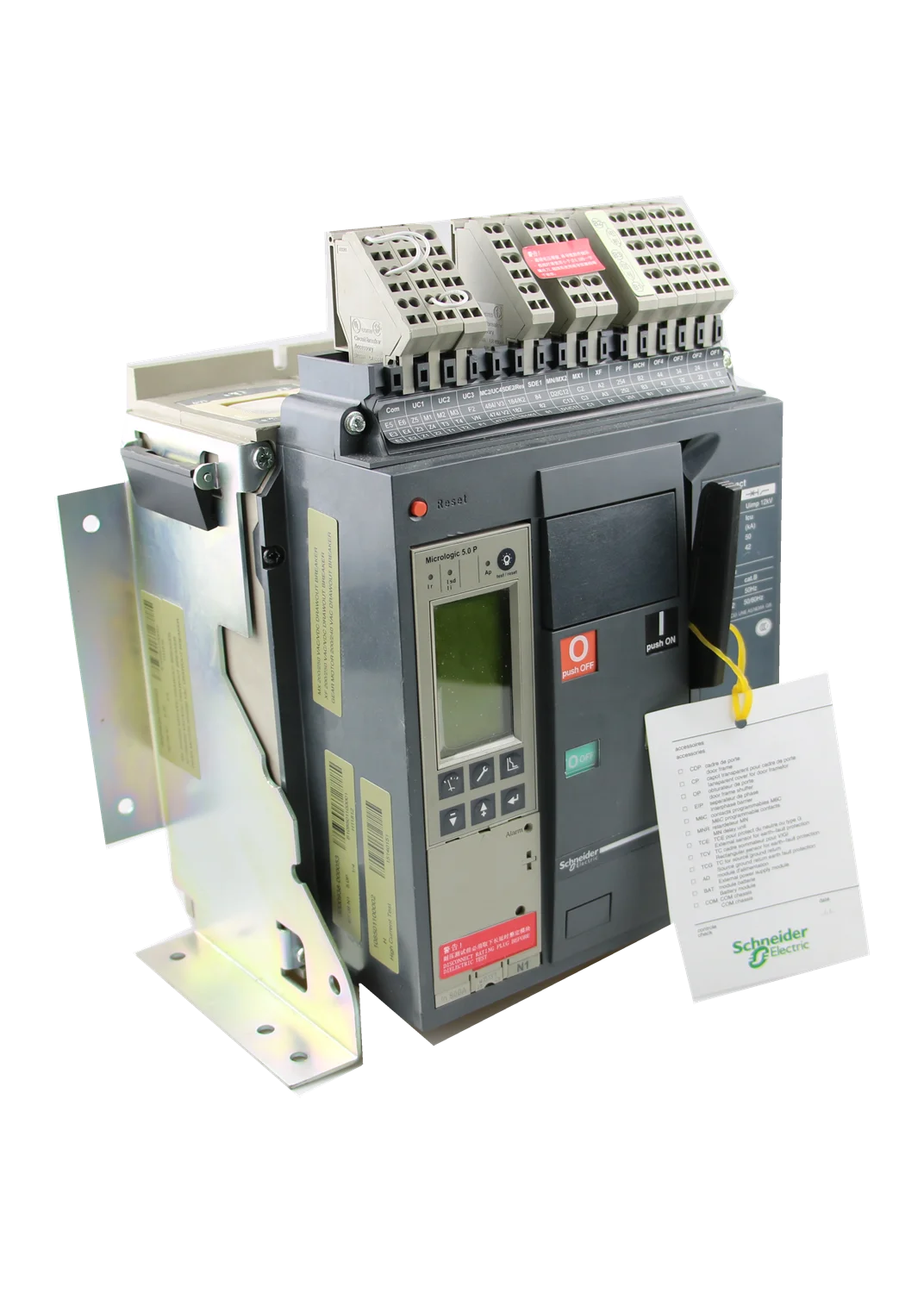 
MT06 N1 3P4P Standard fixed frame circuit breaker material number 47113 and 47119 