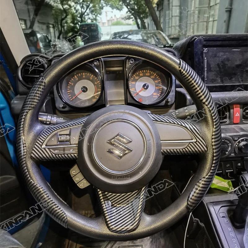 Jimny Gen4 Sierra 4x4 автомобильный чехол на руль для Suzuki JB74 JB64 JB74W JB64W 2018 2019 2020 2021 2022