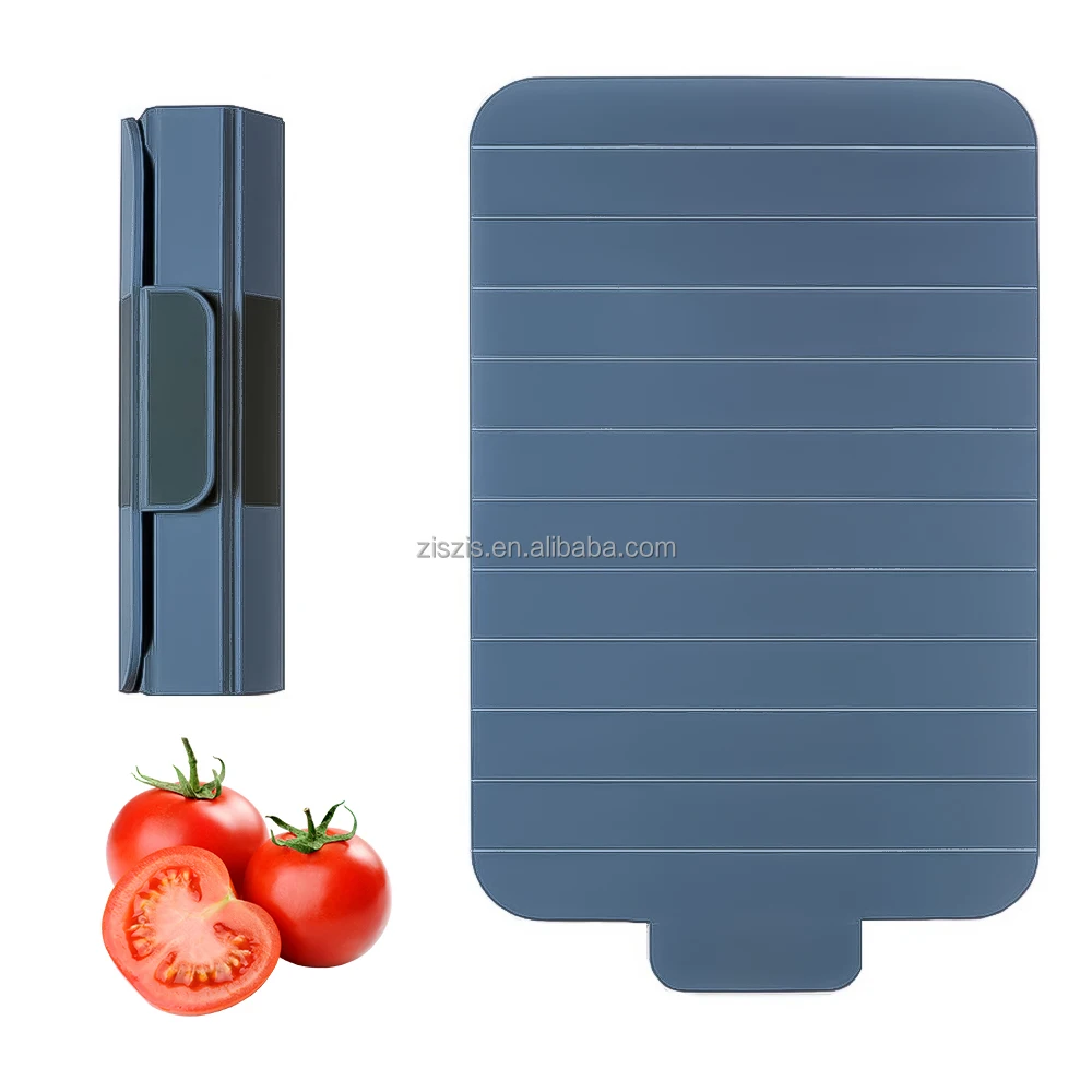 Hot Selling Foldable Plastic Cutting Borad Magnetic Rolling Chopping Board For Easy Storage Customized Colors Available