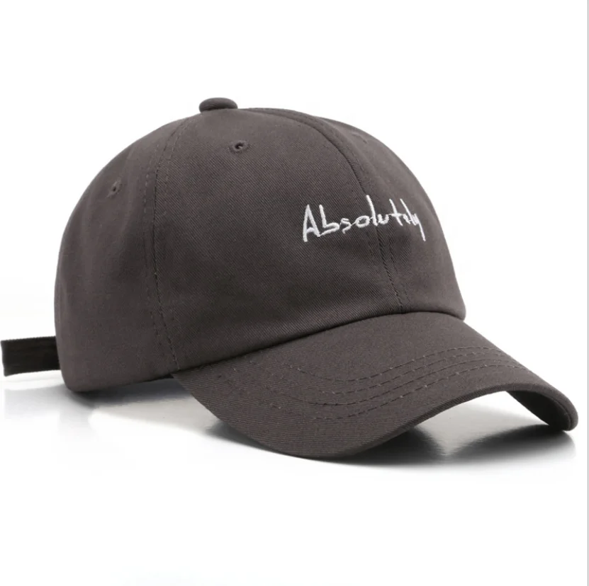 wholesale unisex custom unstructured embroidered logo 6 panel baseball caps