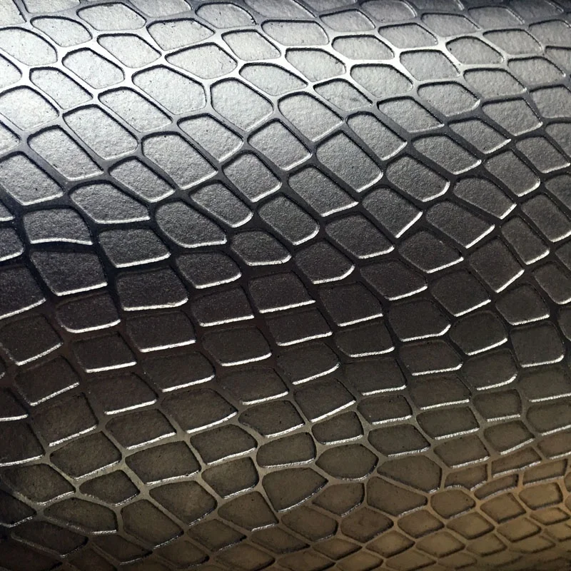 Leather embossing roller