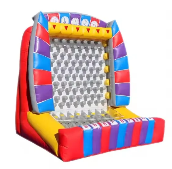 New design inflatable Plinko game, commercial pinball game for adults and kids