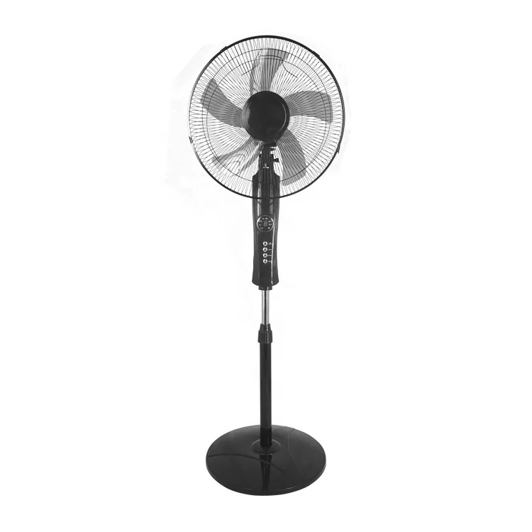 Industrial pedestal price plastic floor 16 inch elegant appearance home standing fan with remote control