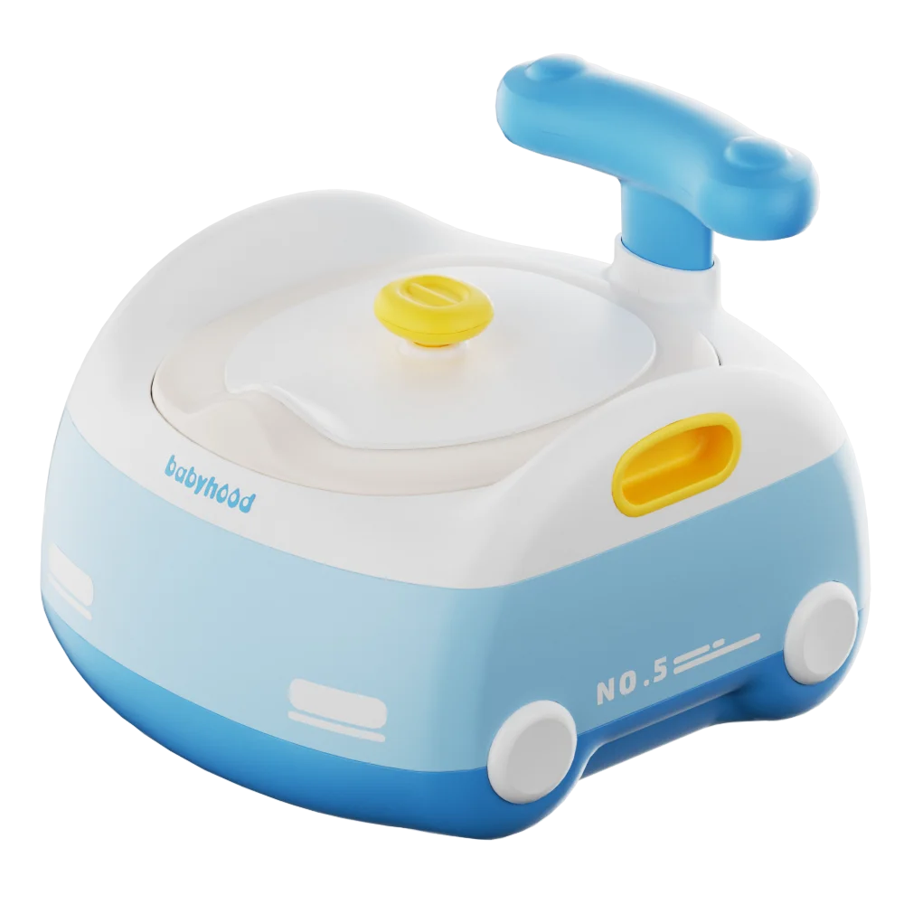 EN71 Test baby products 2022 Baby Kids Travel Toilet potty, Cute Children Toddler Size Simulation Plastic Potty Chair