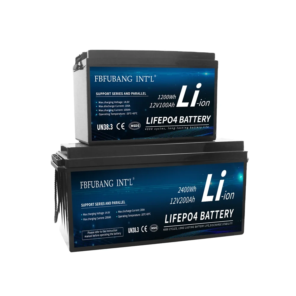 Wholesale 18650 lifepo4 lithium ion batteries 12v 100ah 150ah solar battery pack