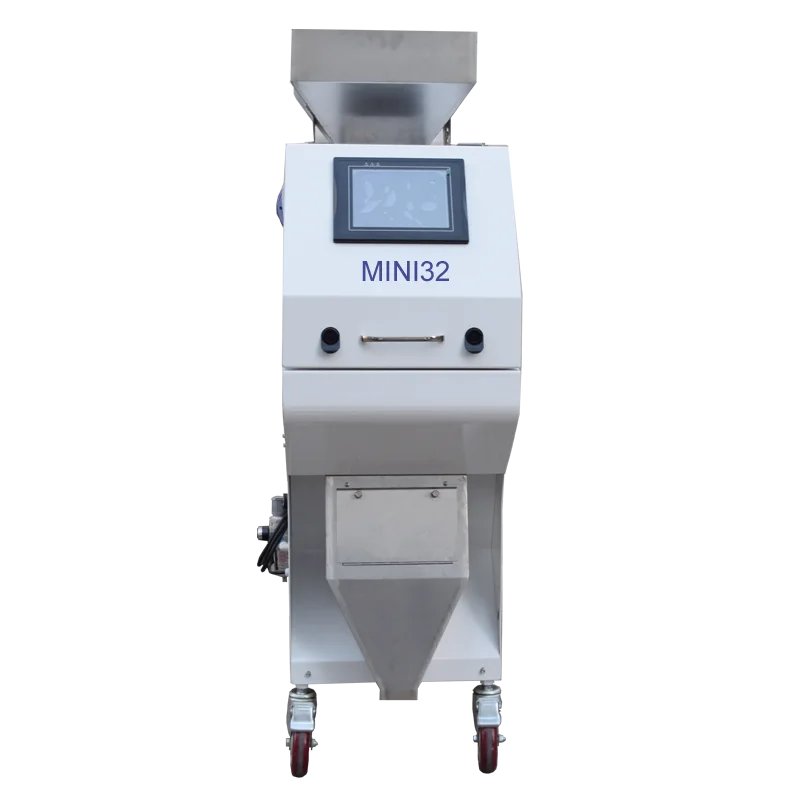 32 Chutes Mini roast coffee bean CCD Colour Sorter machine Rice Grain Seeds Sesame pepper Nuts Soya beans peanut color sorter