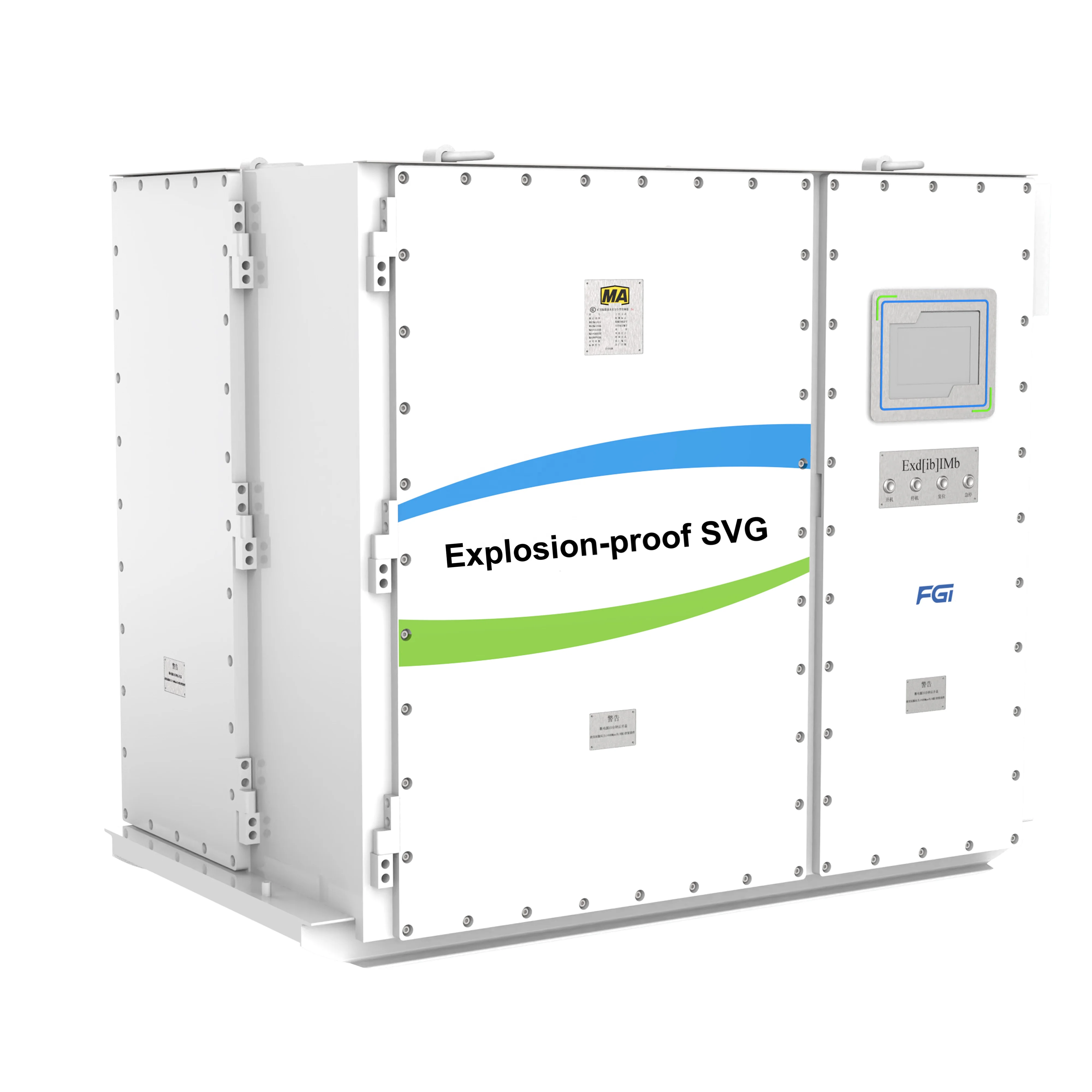 World-Class FGI Suppress Voltage Flicker IP44 STATCOM Explosion-proof SVG Static Var Generator for Electric Locomotive