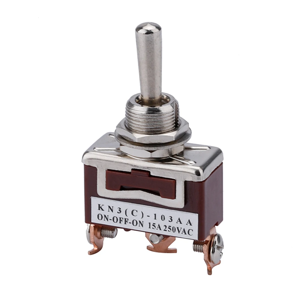 ABILKEEN KN Types of Toggle Switches 3 Position Toggle Switch Momentary