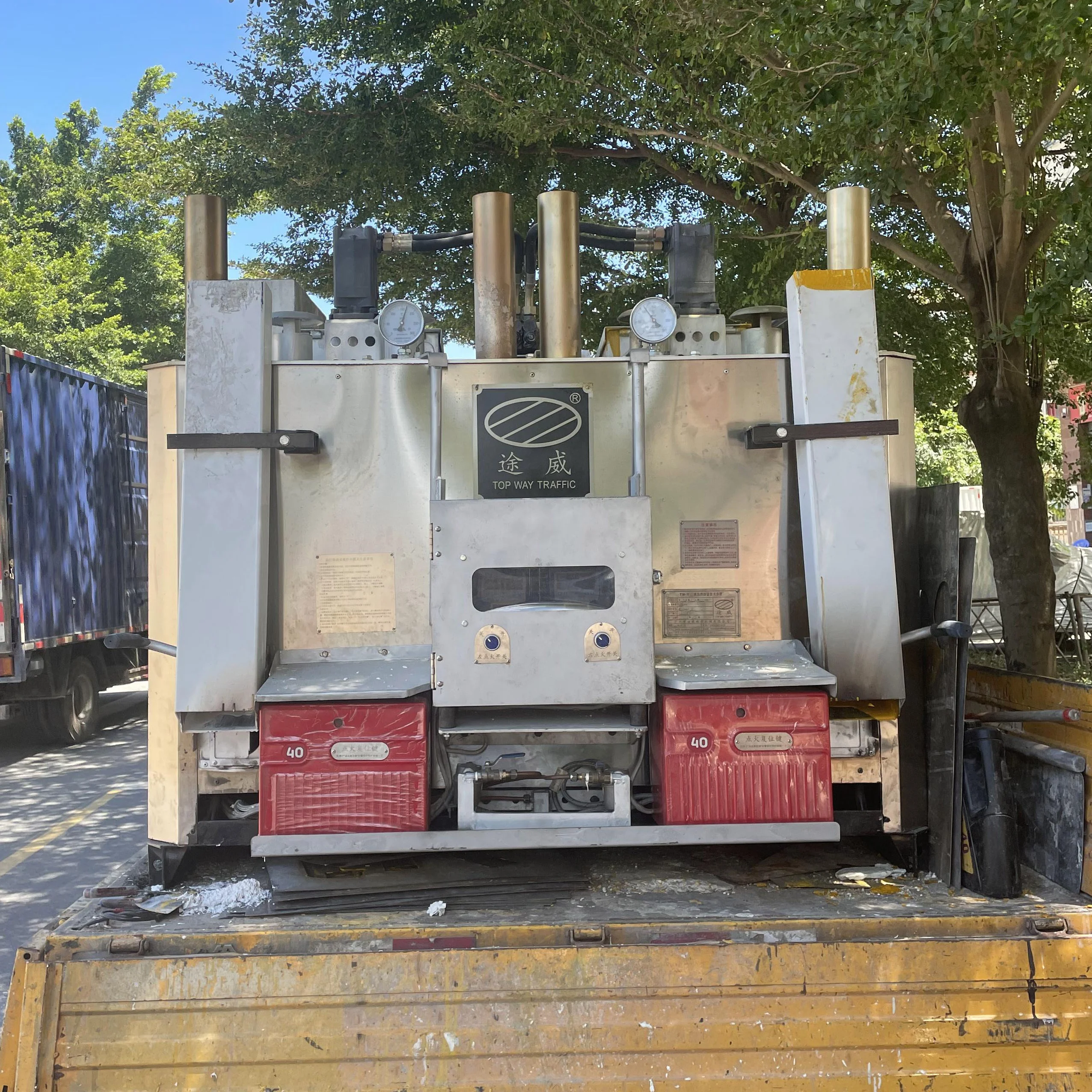 Thermoplastic Road Marking  Preheater