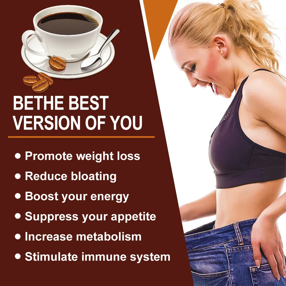 Отбеливающий коллагеновый кофе для похудения