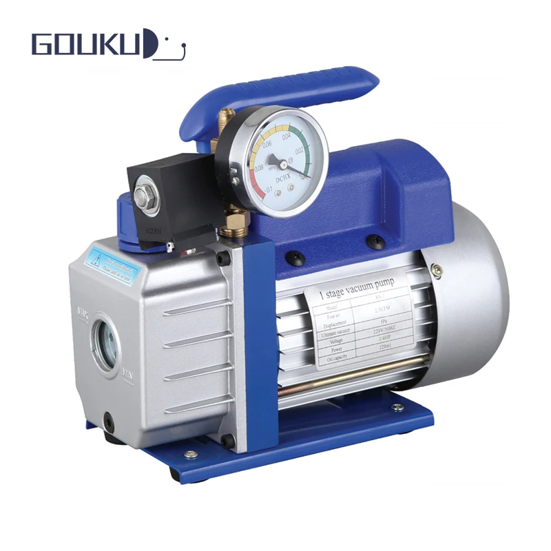3/4 HP vacuum pump Electric Single Stage Rotary Vane Air Vacuum Pump