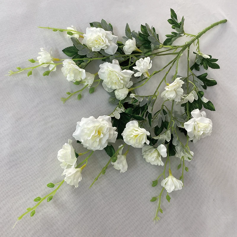 Multicolor-white2 искусственная Розовая Лилия для свадебного украшения искусственный цветок