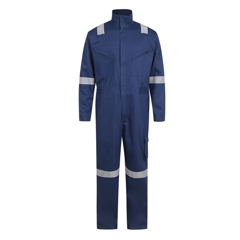 Custom Construction Tape Labor Waterproof Muti Pockets Jacket Jumpsuit Suit Outdoor Weld Protective Factory Refle