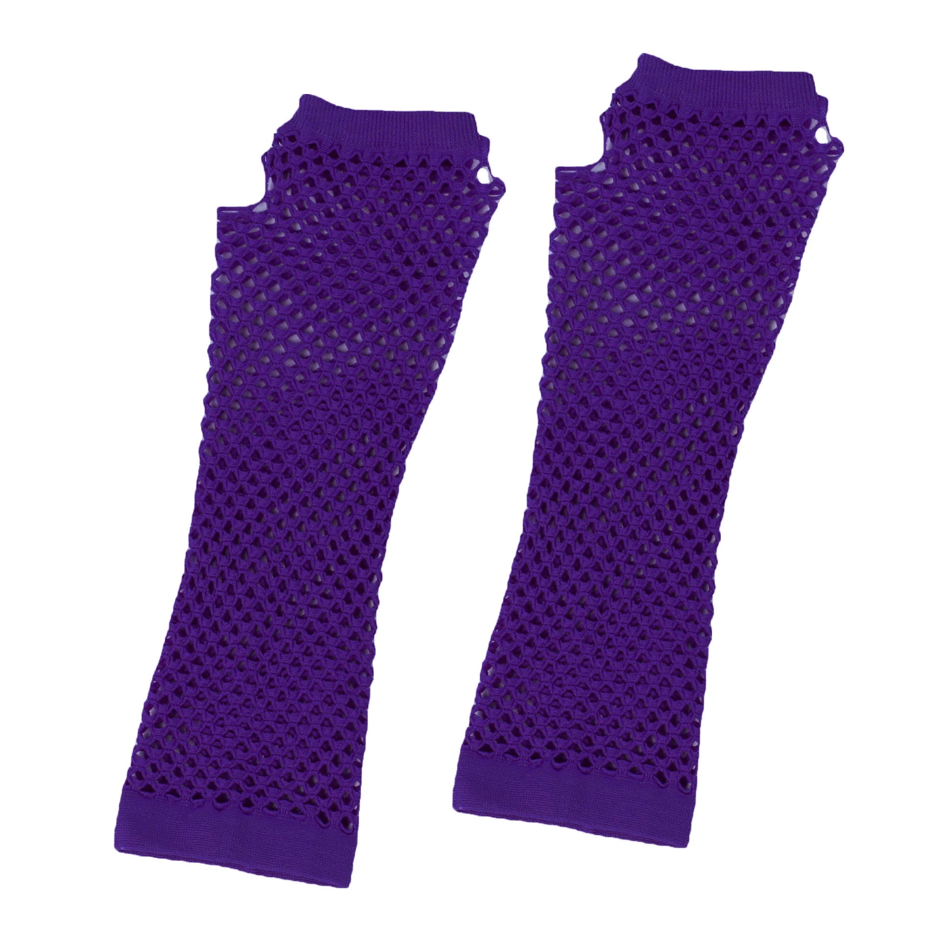 Fishnet Gloves for Women and Girls Long Mesh Fingerless In Theme Party Costume Accessories Gloves 80s Mesh Gloves
