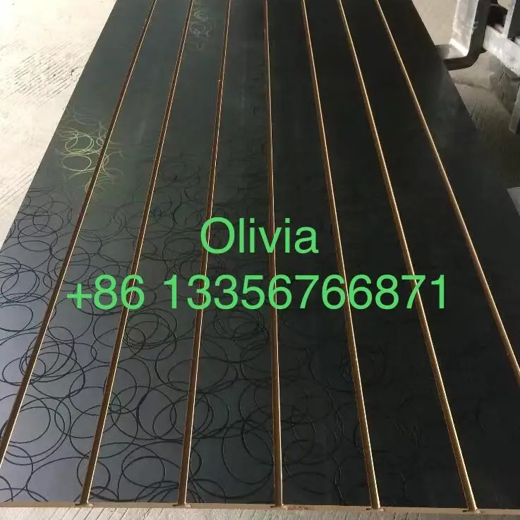 Hot-selling High quality MDF slot board/slatwall for display