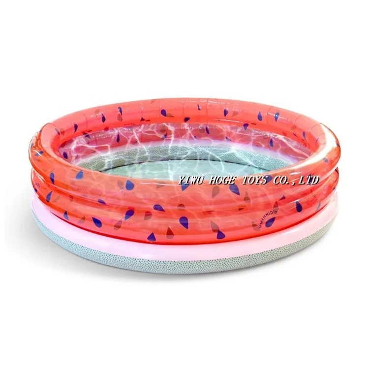 Promotional printed Logo inflatable swimming pools for children