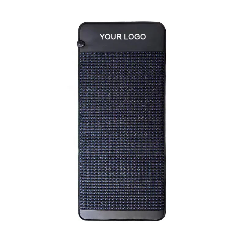 2024 Hot Sale PEMF Mat Magnetic and crystal layers massage mattress Heater Sauna Blanket for Burn fat to lose weight