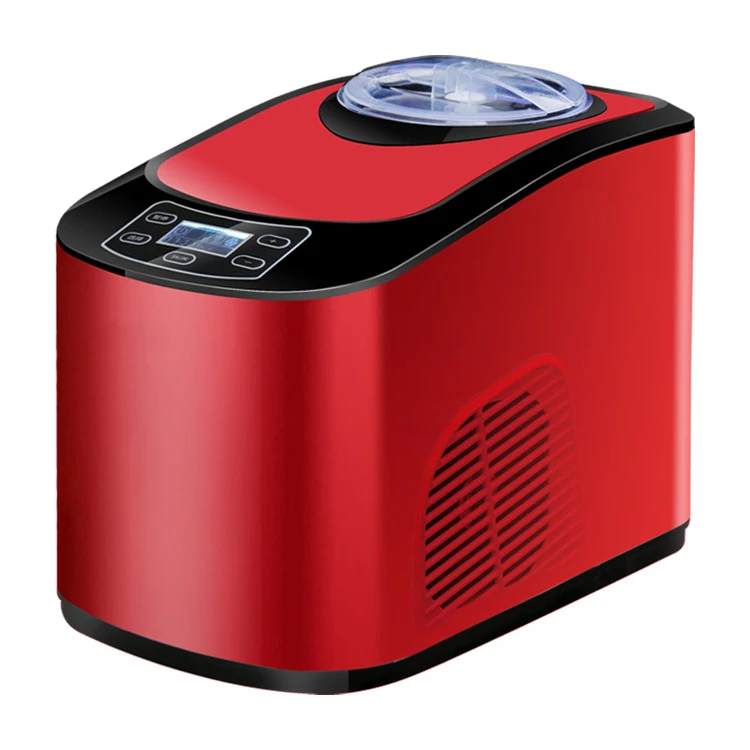 
Household Application 1.5L Full Automatic Soft Hard Ice Cream Stainless steel Ice Cream Maker Fruit 