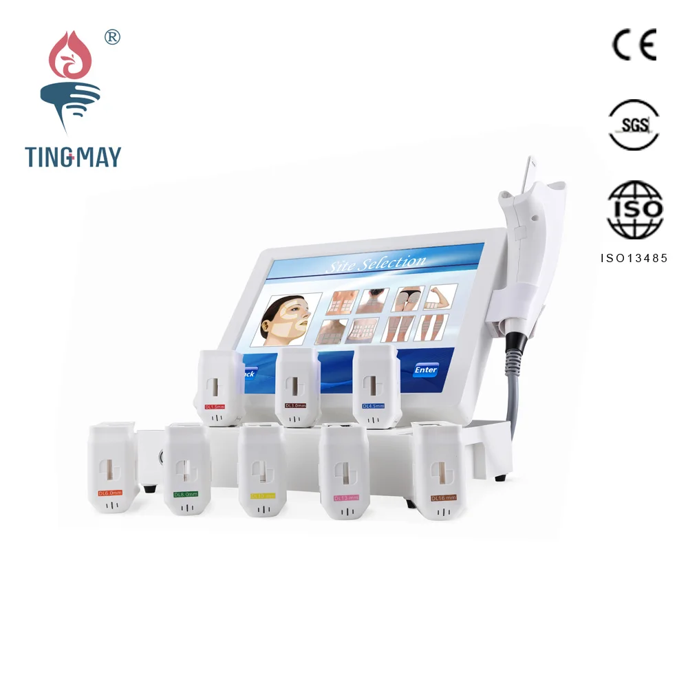 Wholesale 3D HIFU wrinkle removal beauty equipment 3D antifading machine for wrinkle removal