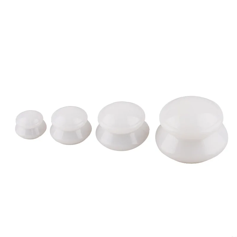 Professional Supplier Chinese Cupping Supplies Silicone Facial Massage Therapy Cupping Cups Set