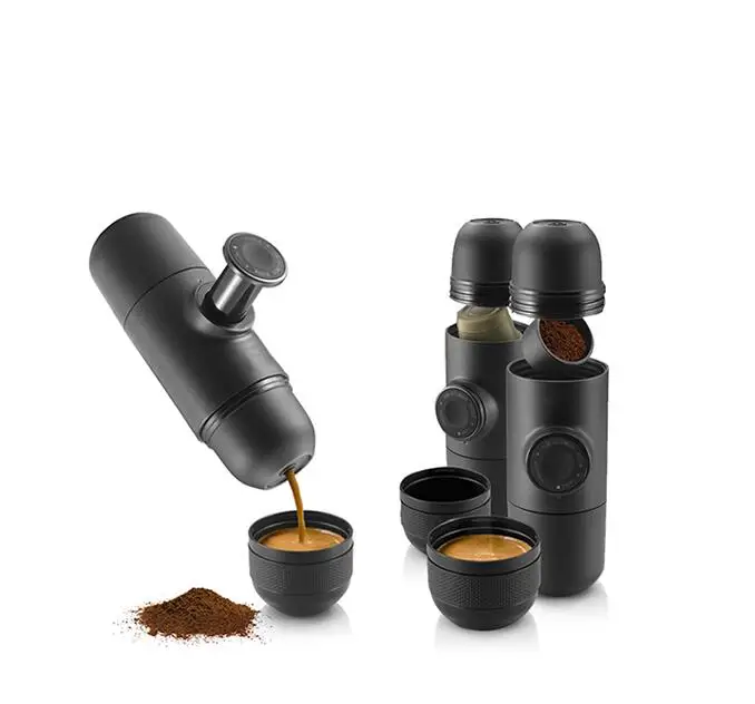 
Portable Travel Coffee Capsule Machine Mini Manual Coffee Machine Espresso 