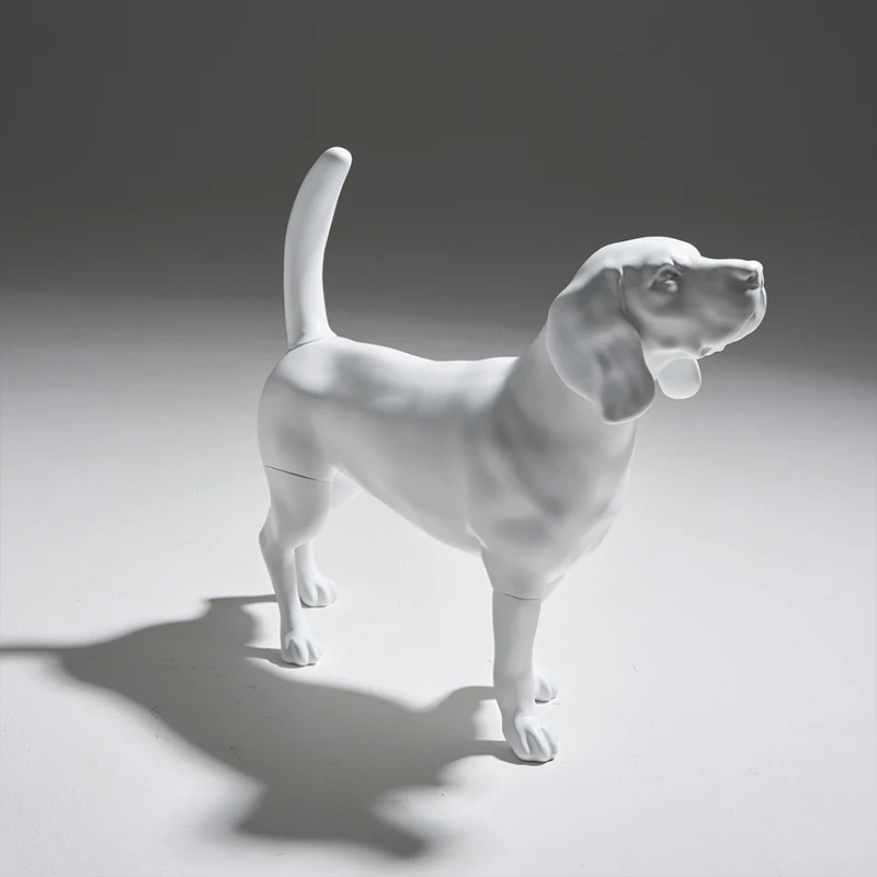 AFELLOW new pet chihuahua and labrador dog mannequin pet full body accessories shop window display use