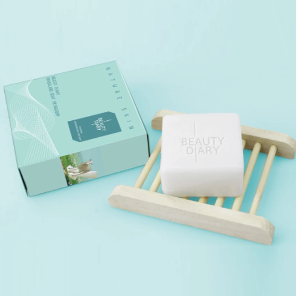 Мыло ручной работы от поставщика, 100% натуральное органическое мыло из козьего молока для отбеливания кожи лица