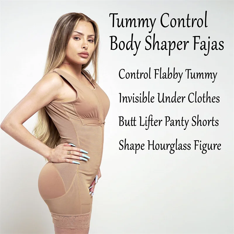 Fajas Shapewear Postpartum Shapewear Bodysuit Shapewear Women Full Body Shaper