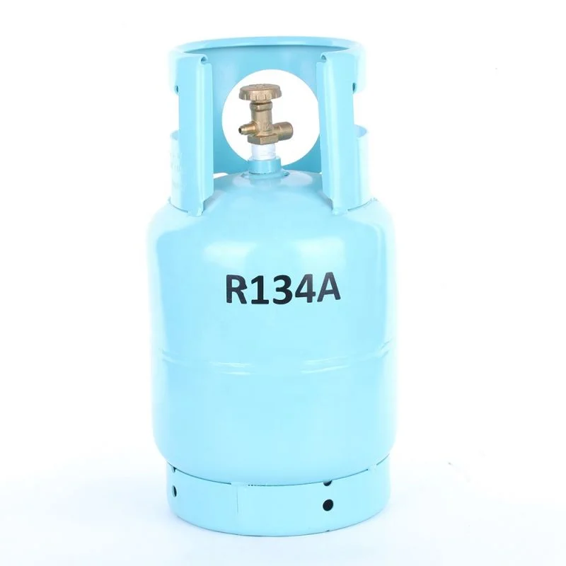 Manufacture Direct Refrigerant Gas R134a Gas Refrigerant R134a 13.6kg Refrigerant Gas Price For Sale Disposable Cylinder