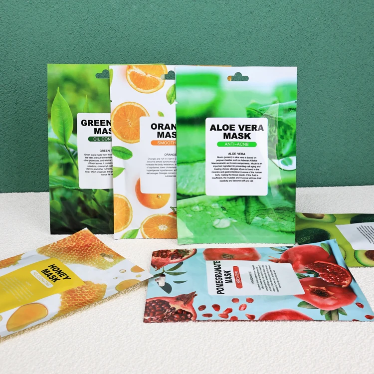 beauty product manufacturer sheet mask private label coconut bio aqua vitamin c fruit face masks sheet wholesale-sheet-mask