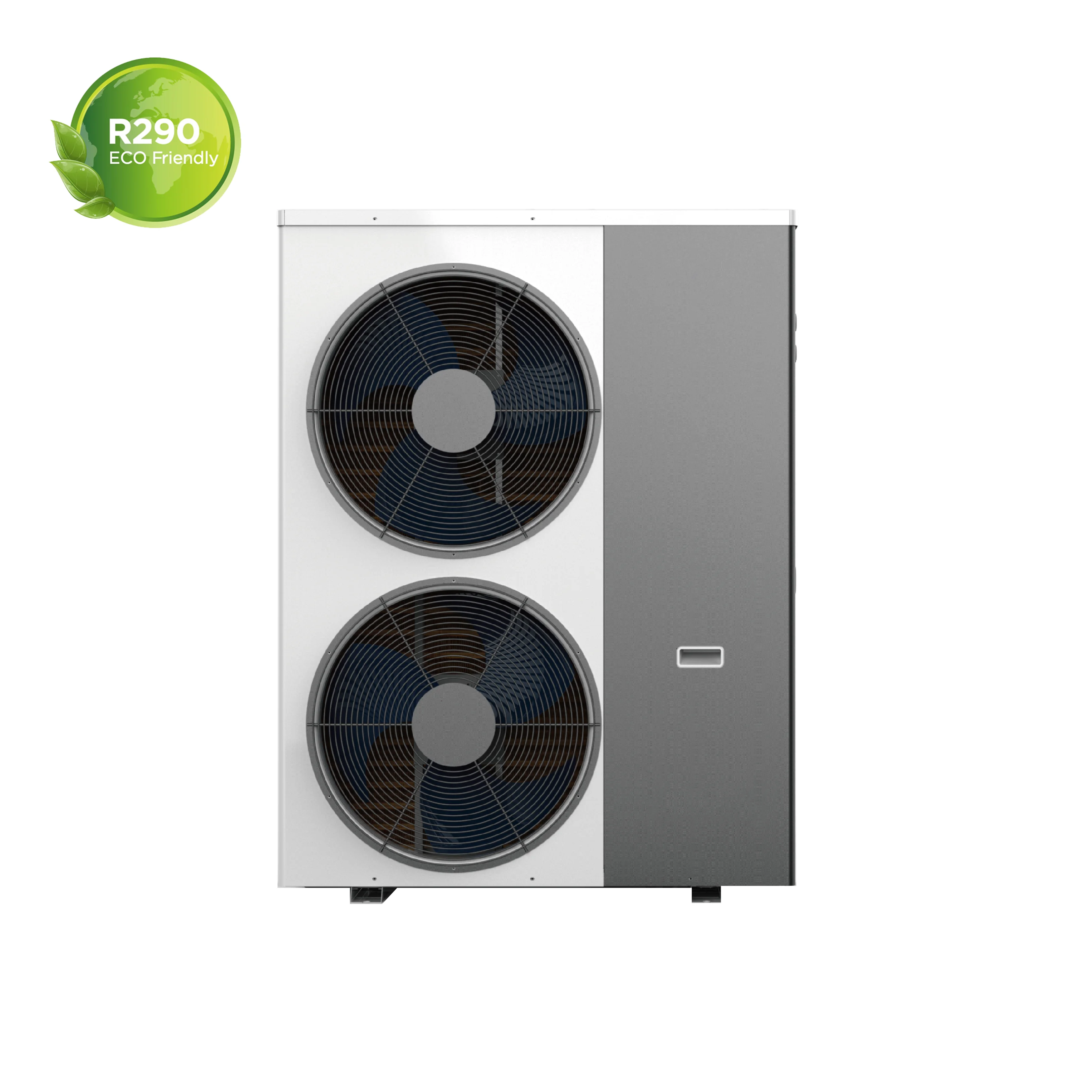 R290 Commercial Heat Pump Heating Water Heater HVAC System -25 degrees Operation Environment Inverter  Air to Water Air Source