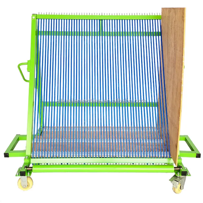 Customized glass stone transport storage trolleys rack cart with wheels glass carrying rack A frame rack for sale