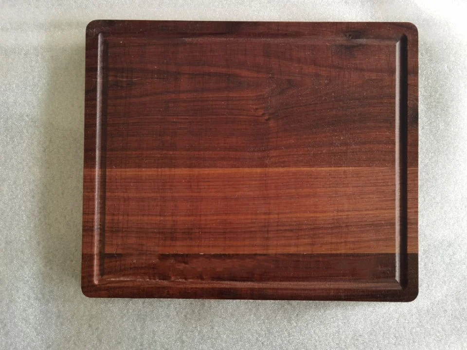 Kitchen Chopping Board Walnut Wood Cutting With Juice Drip Groove