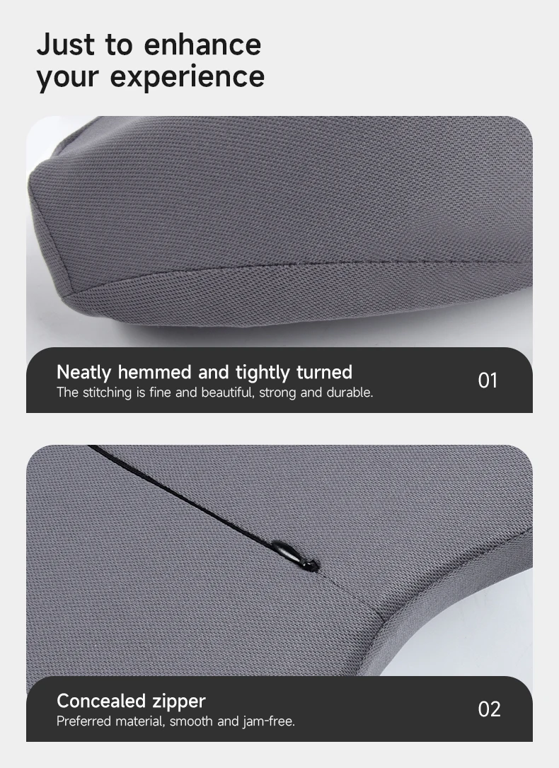 wholesale  Lumbar Support Pillow/Back Cushion, Memory Foam Orthopedic Backrest for Car Office Chair