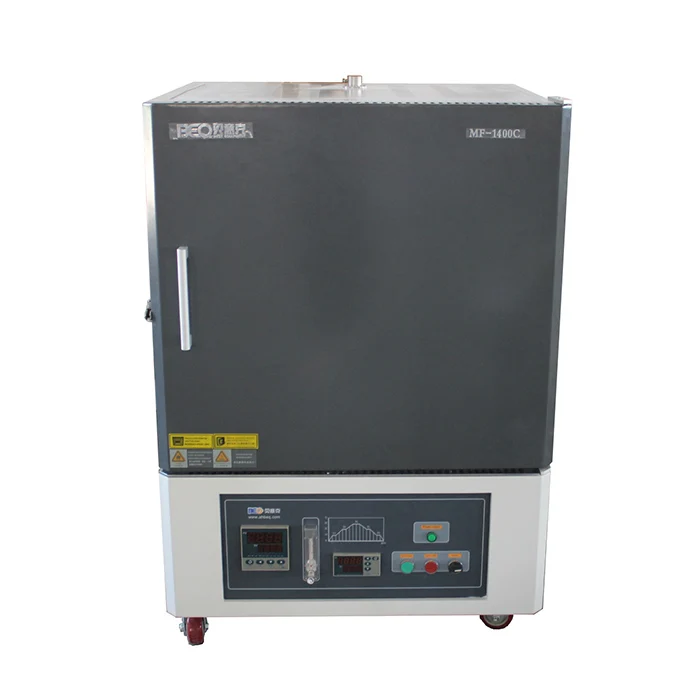 Высокотемпературная муфельная печь MF-1400C-IV нагревается стержень из карбида кремния