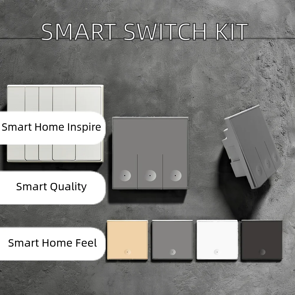 Ewelink App 86 EU UK SwitchMan Smart WiFi Wall Switch 3 Gang 10A Max. Current Wireless for Smart Home